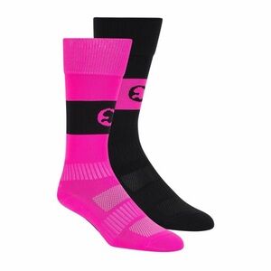 Puma Soccer socks Kid’s over the knee athletic pink/black 2 pairs